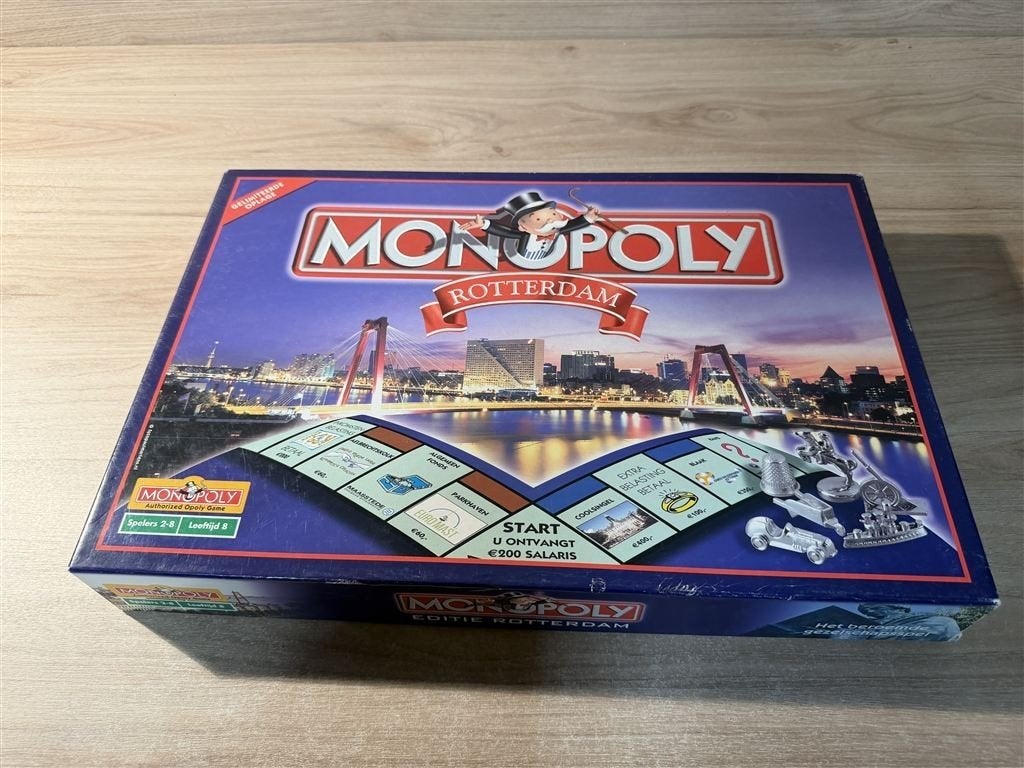 Monopoly rotterdam - s6719, Verzenden, Zo goed als nieuw