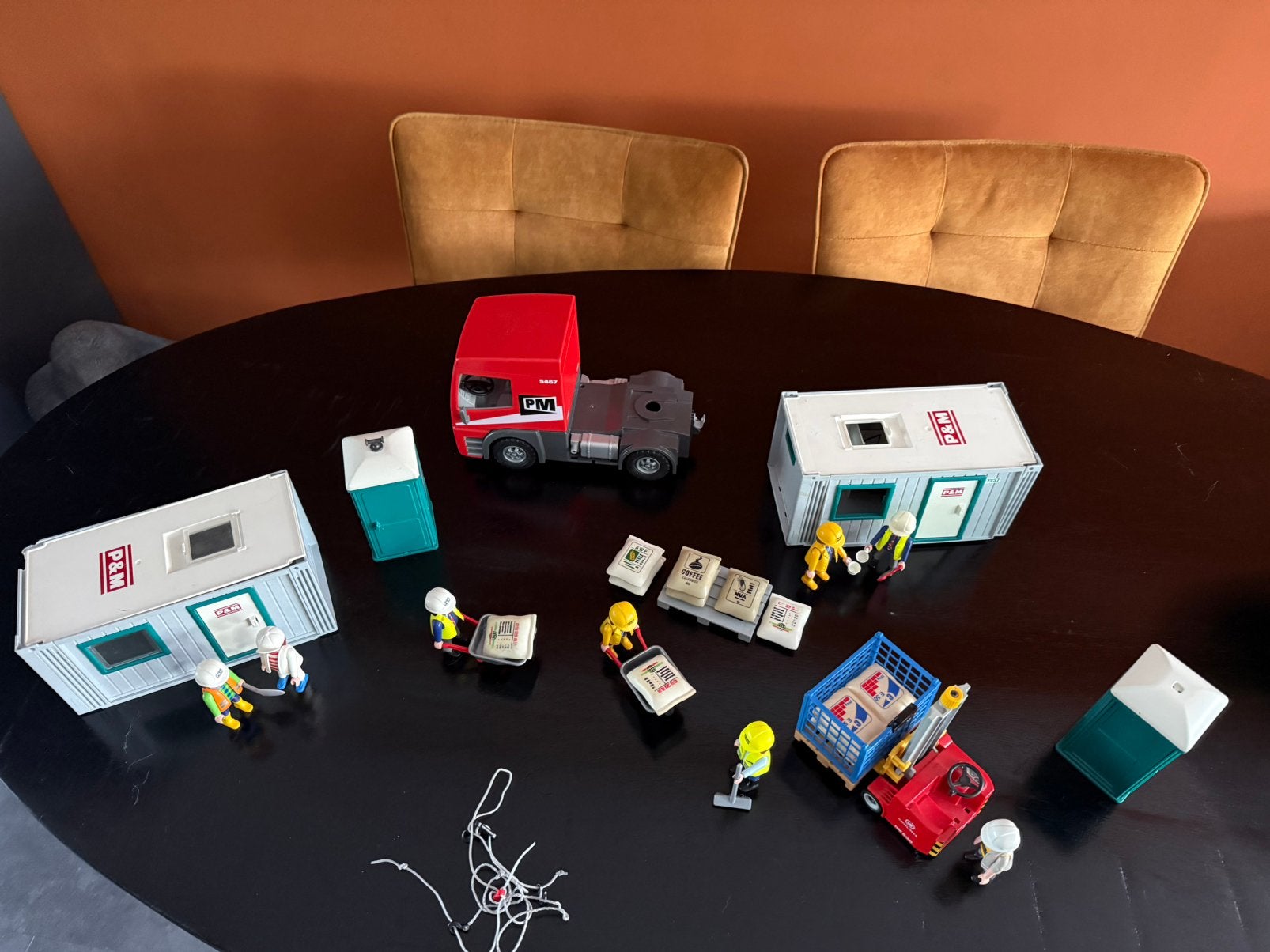 Playmobil bouwcontainers, dixies, heftruck en meer, Ophalen of Verzenden, Zo goed als nieuw
