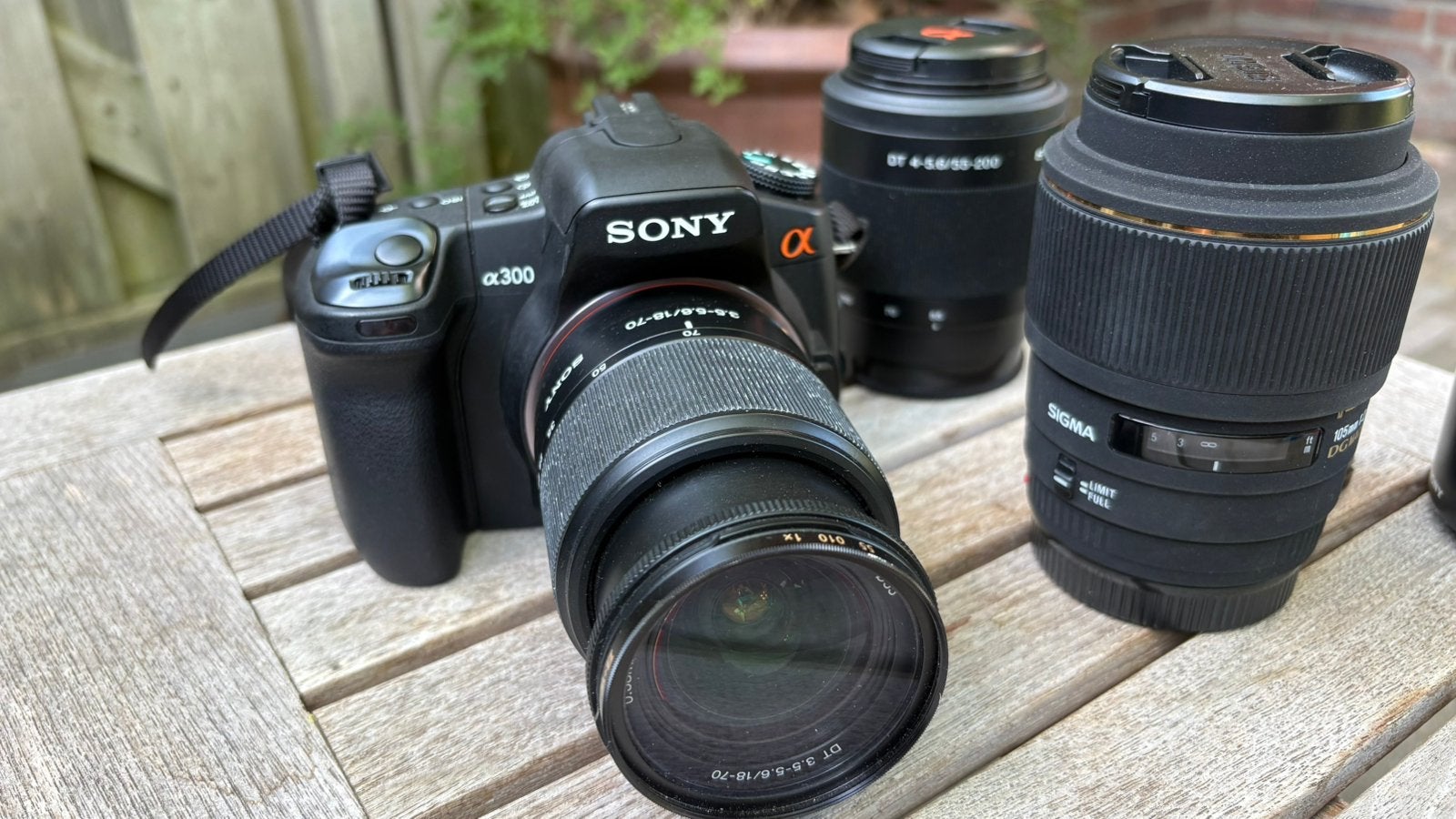 Sony DSLR-A300X set met Sigma Macro objectief, Ophalen, Spiegelreflex, Zo goed als nieuw, Sony