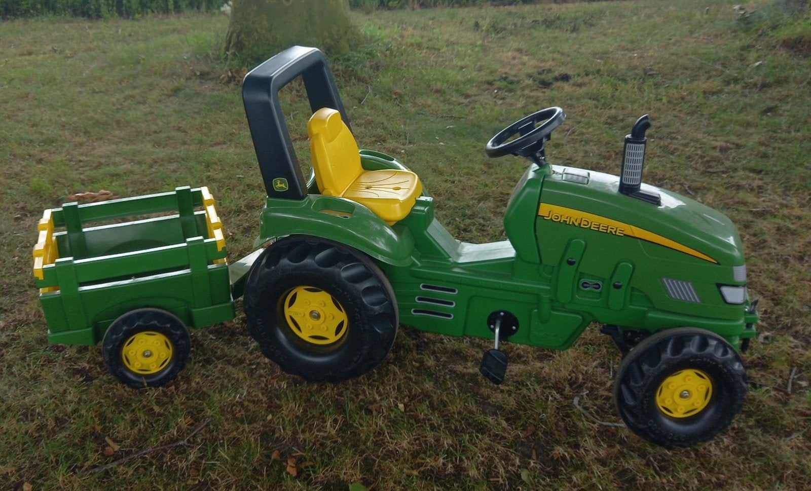 Rolly Toys John Deere traptrekker met aanhanger, Ophalen, Gebruikt
