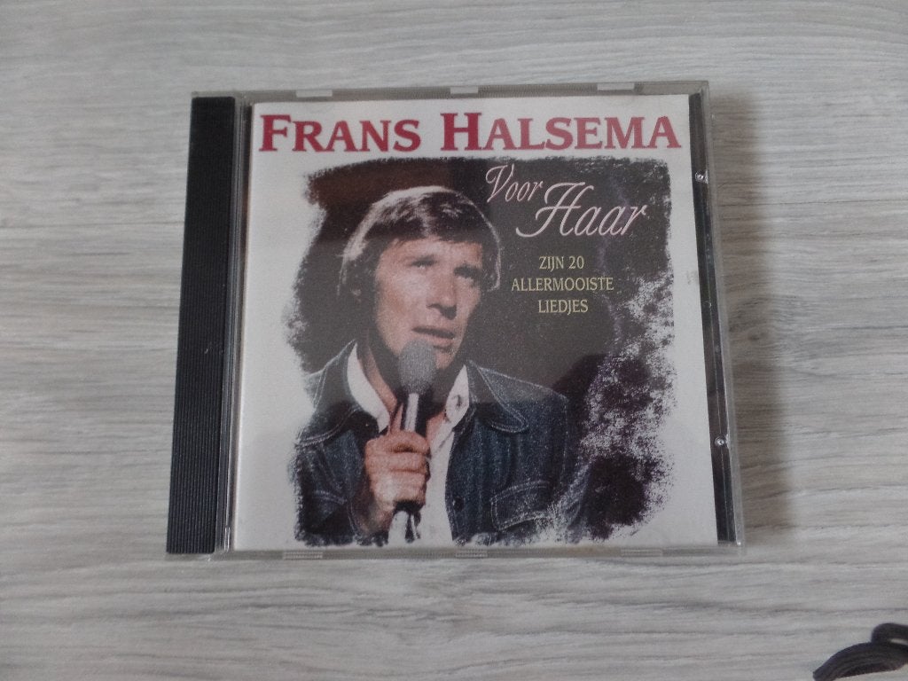 Frans Halsema voor Haar CD, Gebruikt, Ophalen of Verzenden, Levenslied of Smartlap, Inclusief doosje