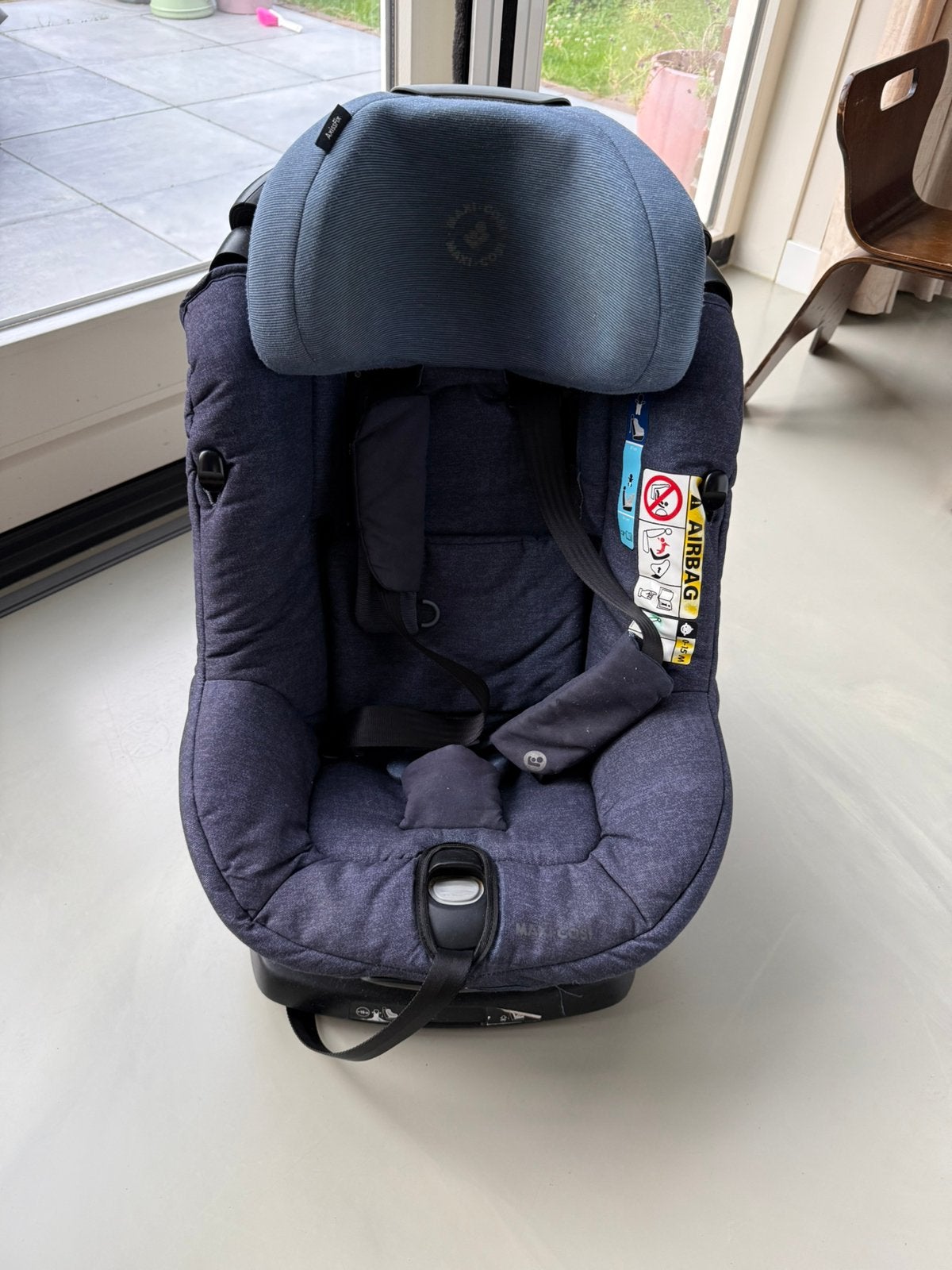 Maxi Cosi AxissFix iso fix, Kinderen en Baby's, Autostoeltjes, Ophalen, Gebruikt, 0 t/m 18 kg, Slaapstand