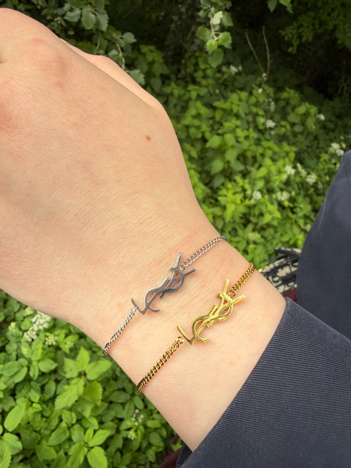 Ysl armband, Sieraden, Tassen en Uiterlijk, Armbanden, Ophalen of Verzenden, Zo goed als nieuw, Goud