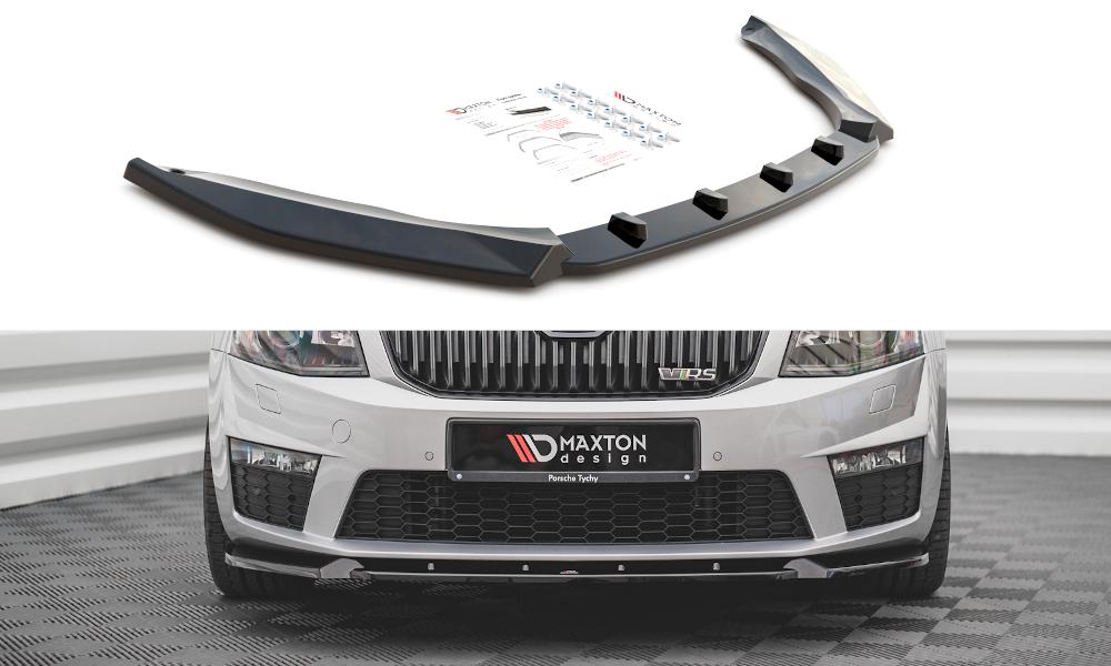 Voorlip spoiler diffuser sideskirts - Skoda Octavia RS 13-16, Ophalen of Verzenden