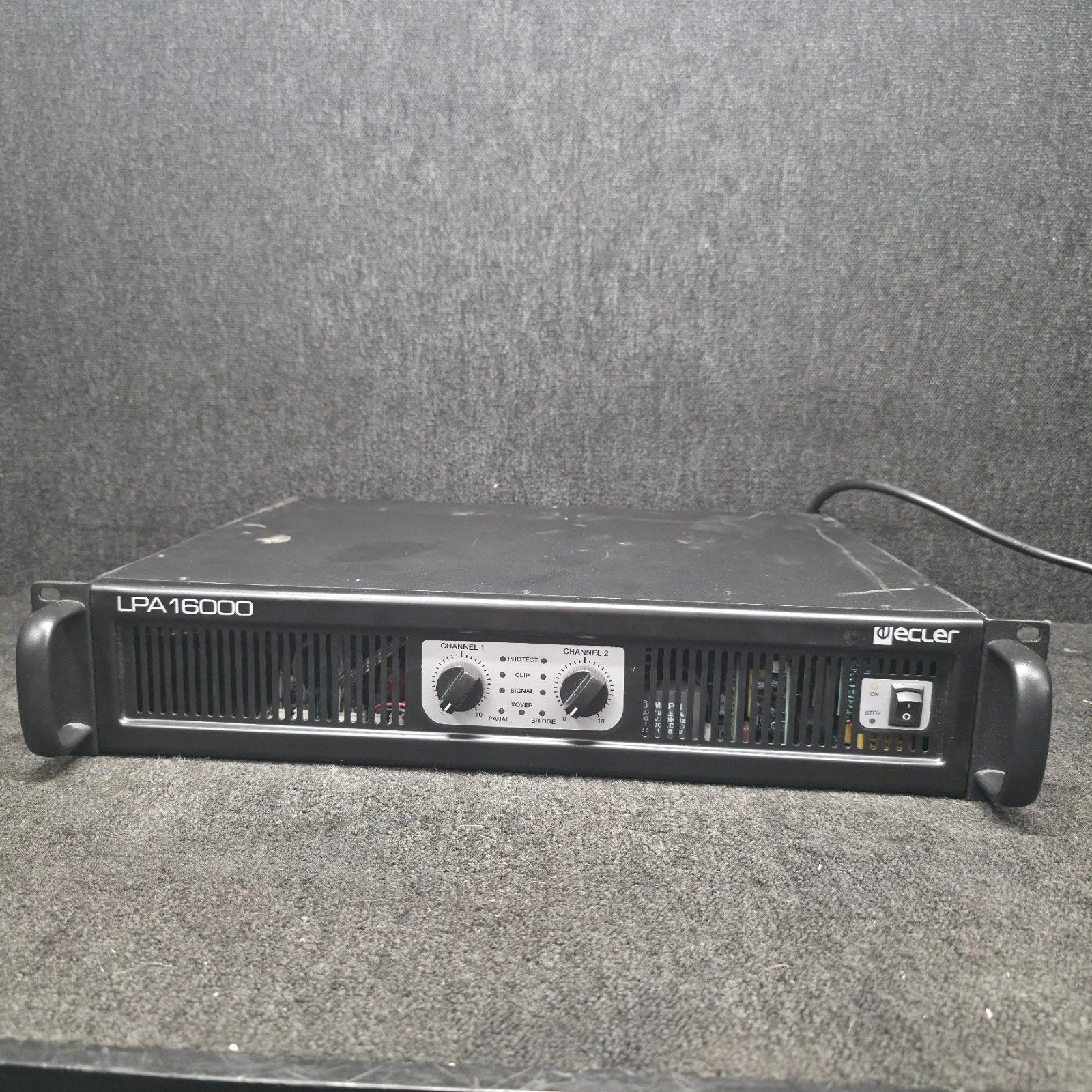 ECLER  LPA16000  versterker    2 x  750 watt, Ophalen of Verzenden, Gebruikt, Subwoofer, Overige merken