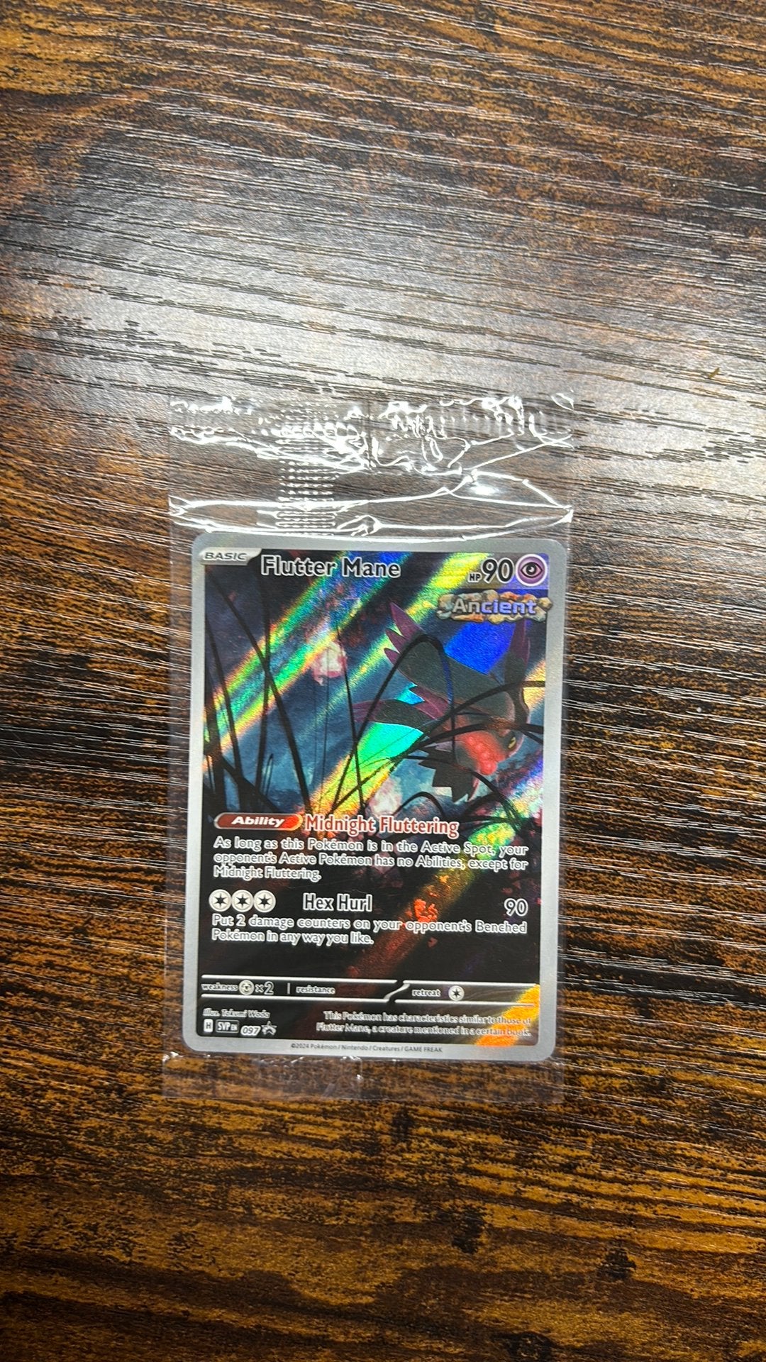 Flutter Mane SEALED PROMO (SVP 097), Ophalen of Verzenden, Zo goed als nieuw