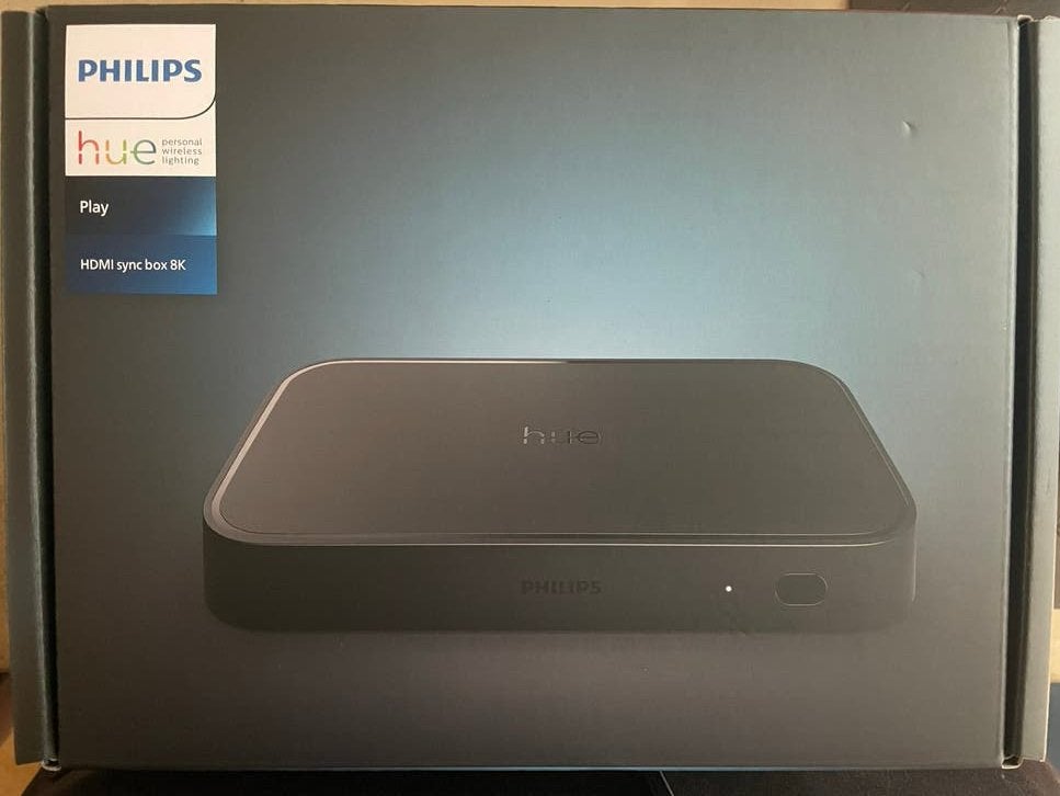 Philips Hue Play HDMI Sync Box 8K, Audio, Tv en Foto, Ophalen, Philips, Soundbar, 70 watt of meer