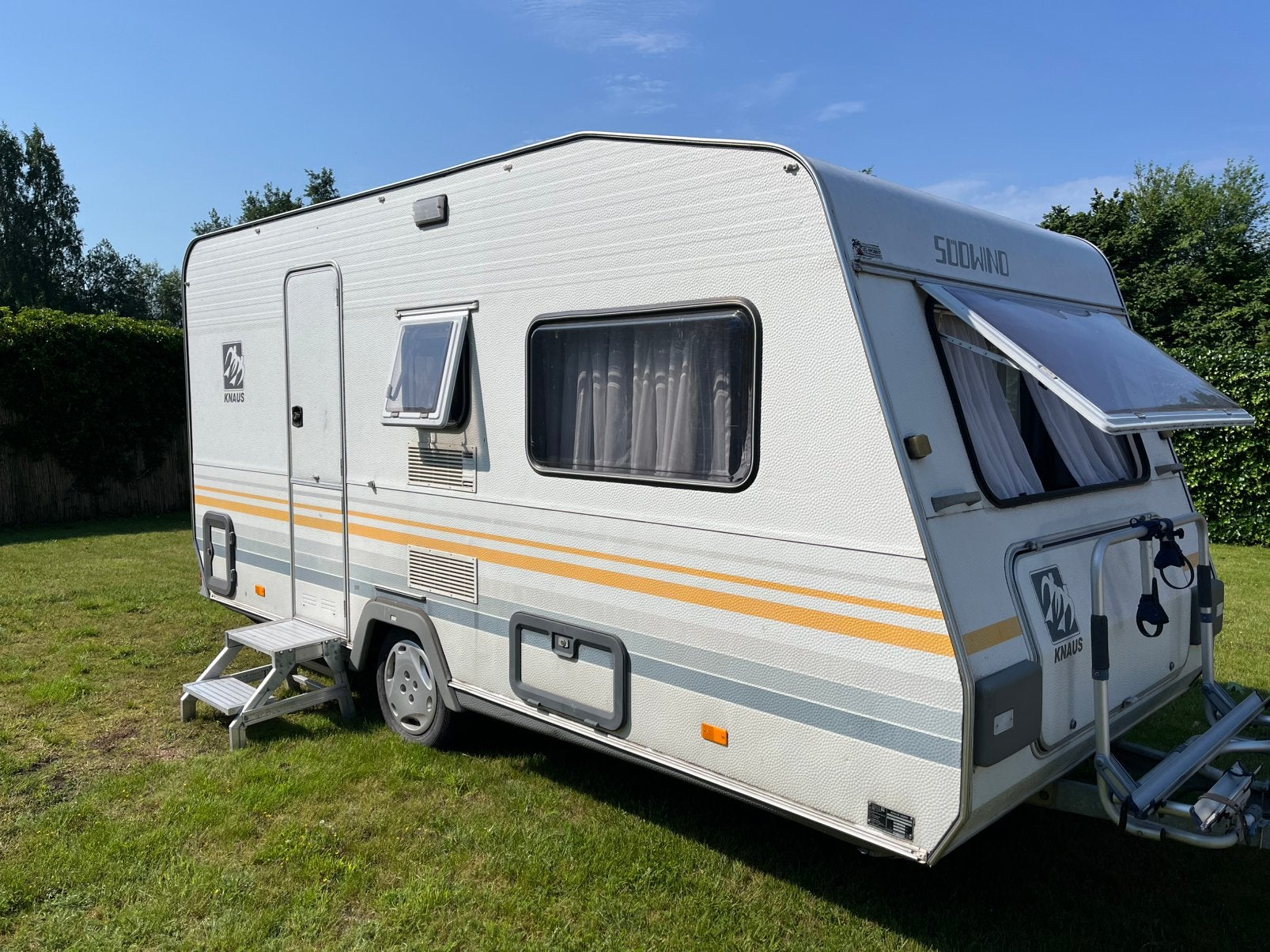 Knaus subwind 470, Caravans en Kamperen, Rondzit, Particulier, 4 tot 5 meter, Knaus