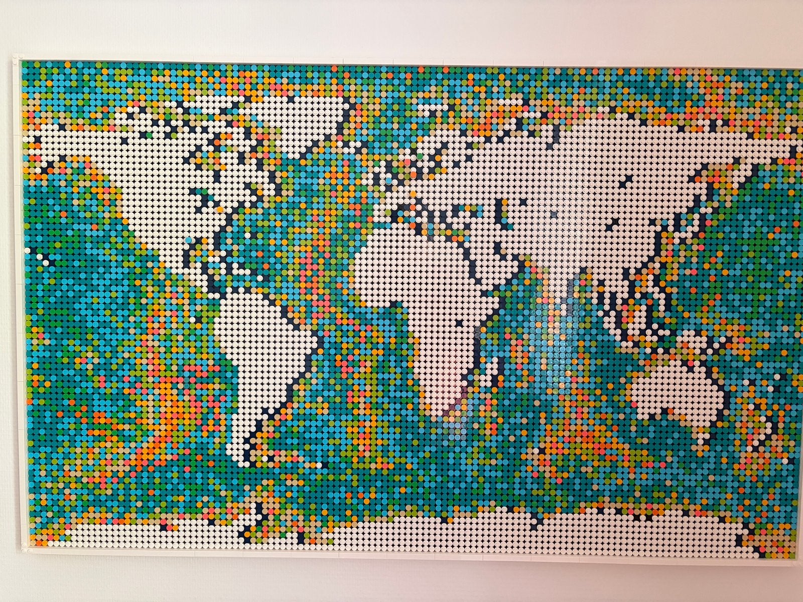Lego 31203 World map / wereld kaart, Ophalen, Inclusief instructies, Lego, Zo goed als nieuw