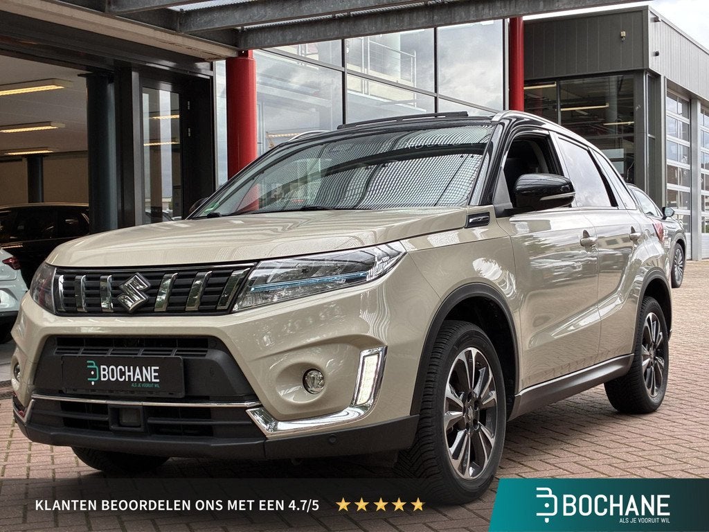 Suzuki Vitara 1.5 Hybrid Style Automaat 115PK | Schuif/Kante, Auto's, Suzuki, Gebruikt, Euro 6, 4 cilinders, 116 pk