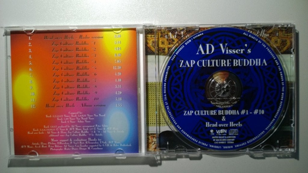 Ad Visser - Ad Visser's Zap Culture Buddha, Ophalen of Verzenden, Zo goed als nieuw, Pop, Album