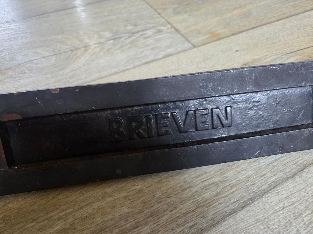 gietijzeren deur brievenbus, Minder dan 80 cm, Minder dan 200 cm, Ophalen of Verzenden, Metaal