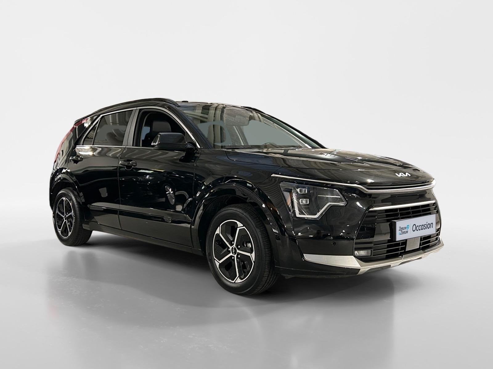 Kia Niro 1.6 GDi Hybrid DynamicPlusLine | Navigatiesysteem |, Gebruikt, Euro 6, Zwart, Origineel Nederlands