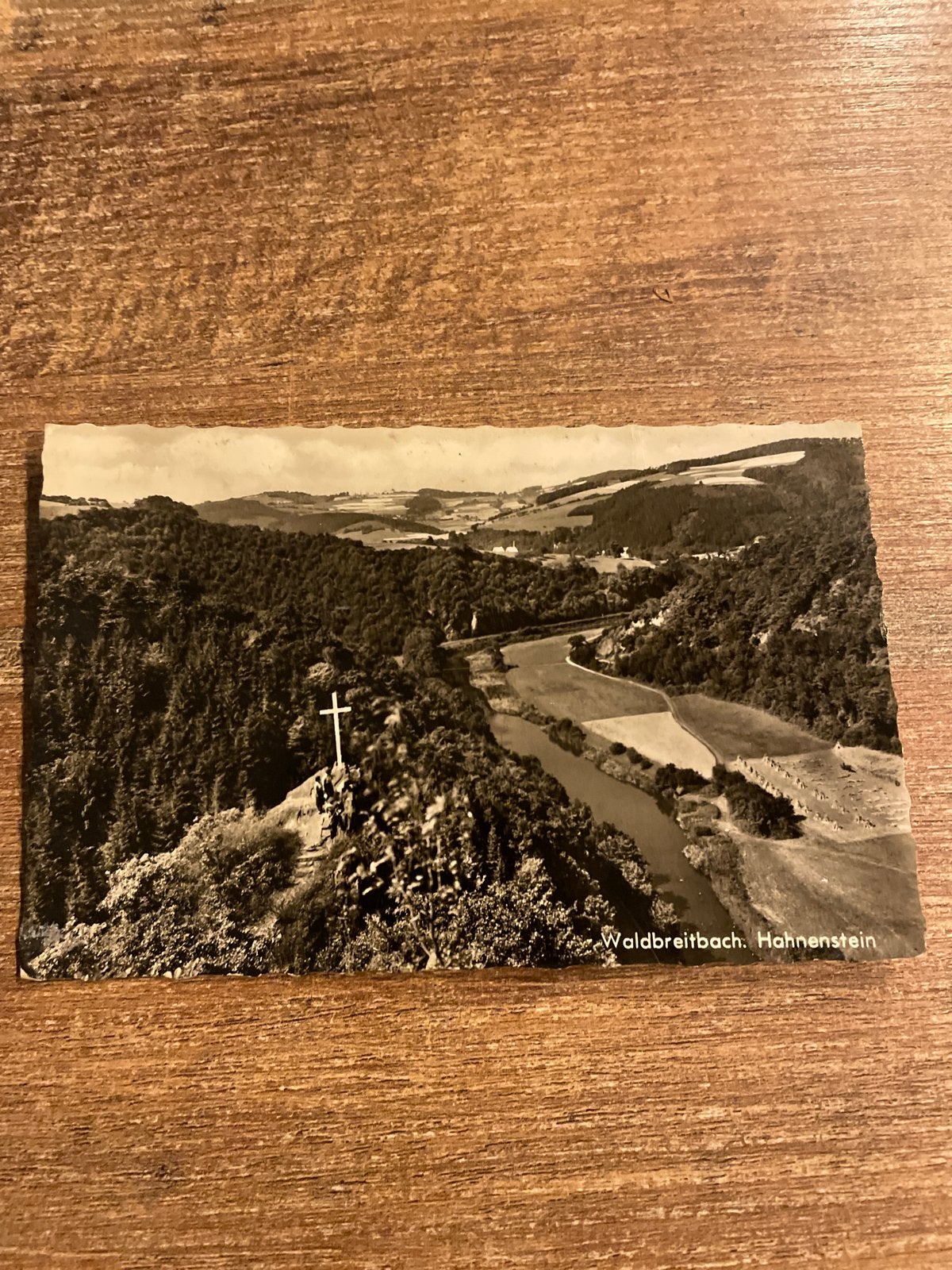 Oude Ansichtkaart Waldbreitbach, Hahnenstein - Duitsland, Ophalen of Verzenden, 1940 tot 1960, Gelopen, Duitsland
