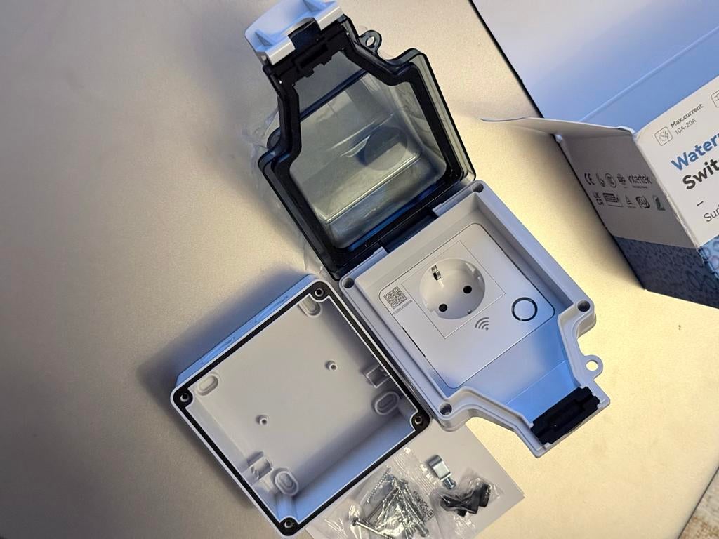 Tuya Smart Waterdicht Stopcontact | WiFi | NIEUW, Ophalen of Verzenden, Nieuw, Stopcontact