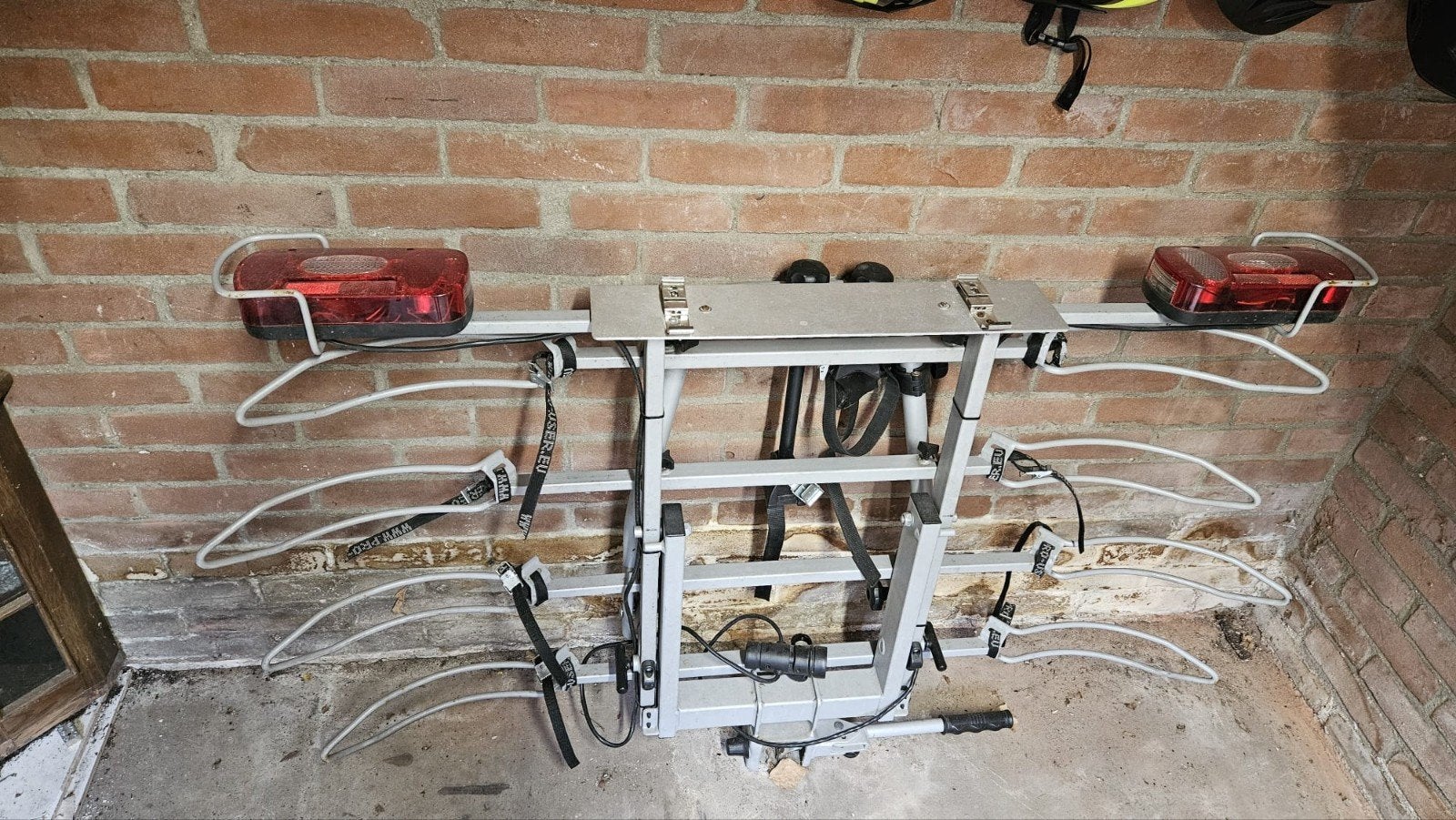 Fietsendrager voor 4 gewone fietsen, perfecte staat, Ophalen, 3 fietsen of meer, Gebruikt