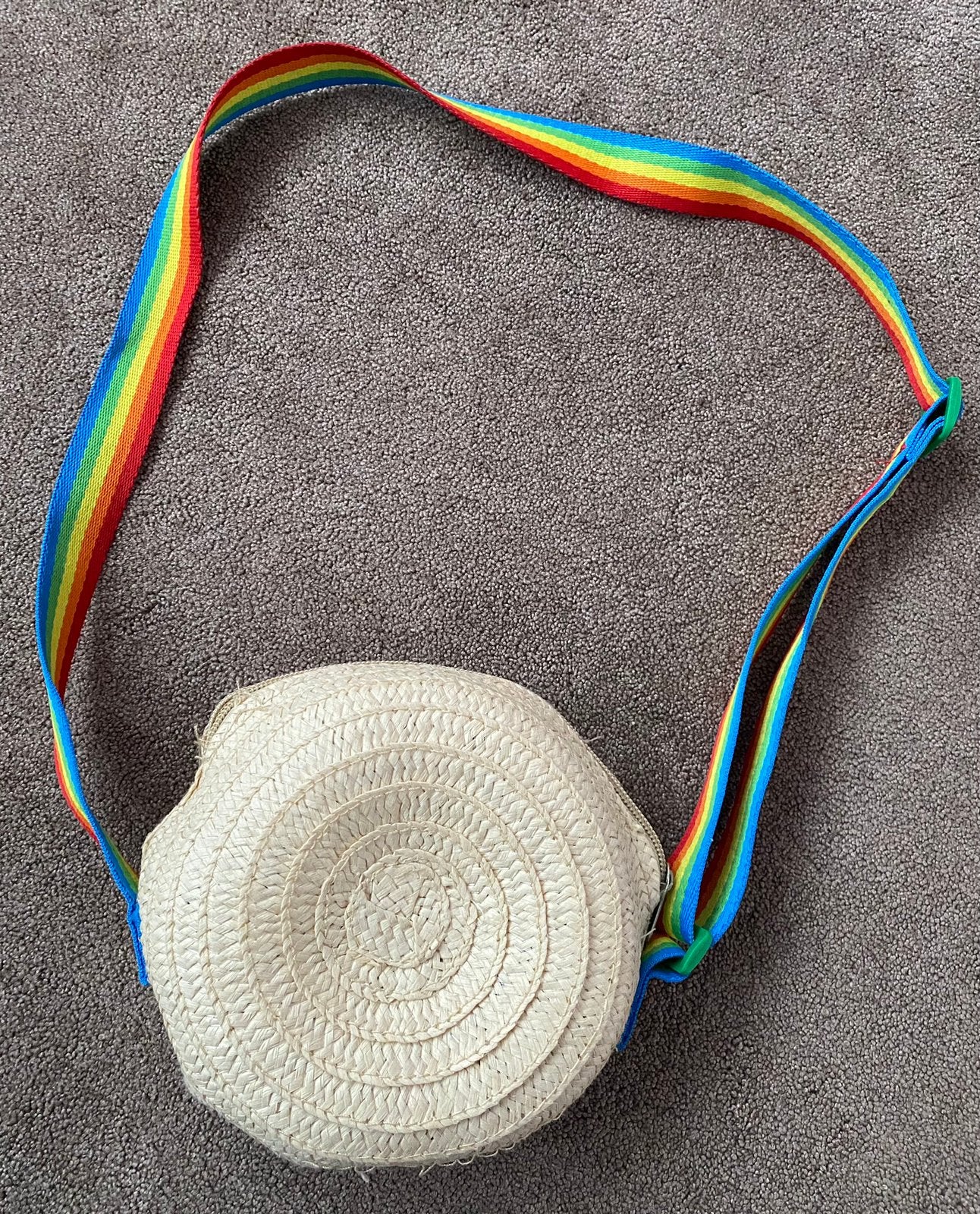 Meisjes regenboogtasje, Ophalen of Verzenden, Zo goed als nieuw, Roze