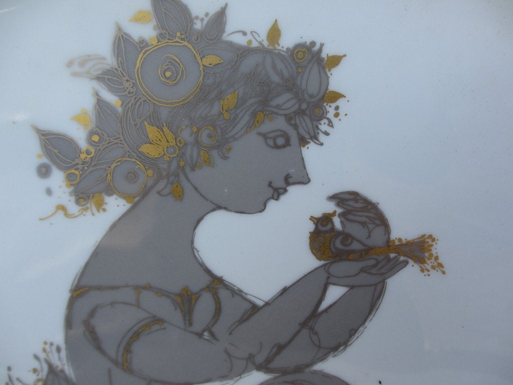 Vintage Bjorn Wiinblad Rosenthal studio line schaal, Antiek en Kunst, Ophalen of Verzenden