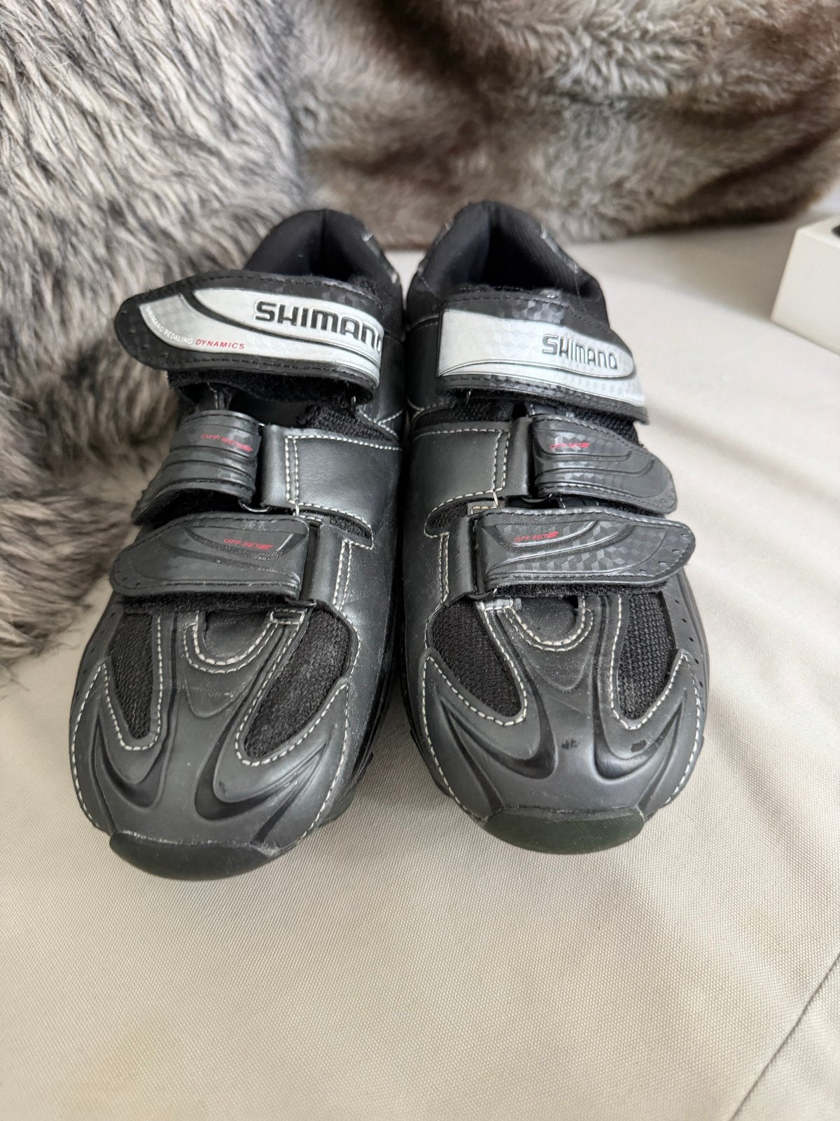 Shimano Wielrenschoenen met kliksysteem - Maat 42, Ophalen of Verzenden, Gebruikt, Kleding
