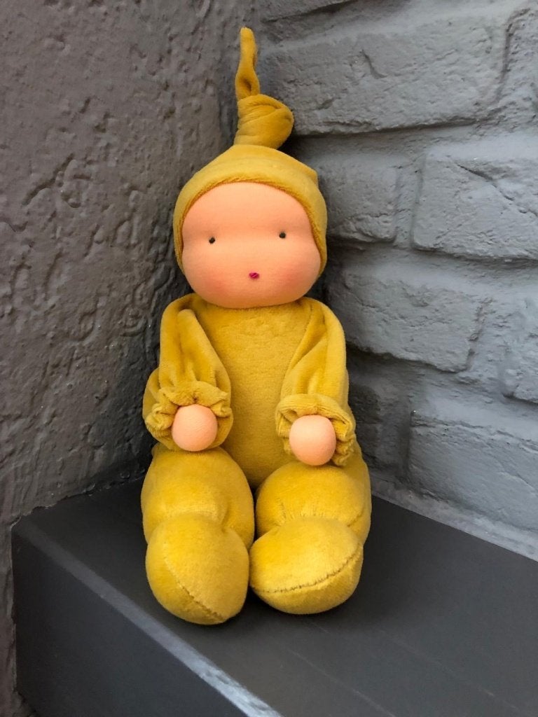 Zonnekind Knuffelpop 23 / 30cm / Antroposofische pop, Verzenden, Nieuw, Overige typen