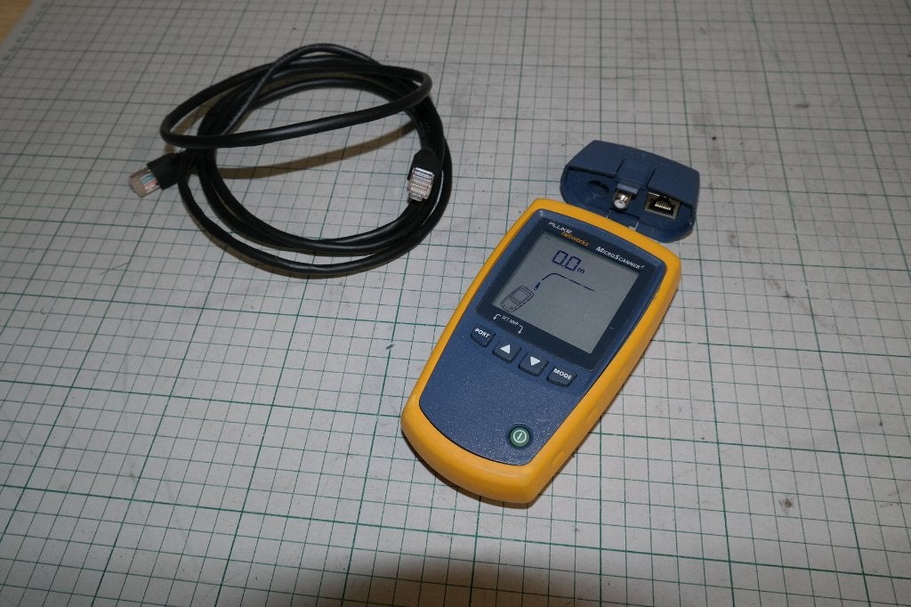 Fluke Networks Microscanner 2 netwerk tester /utp MS2-100, Fluke, Fluke, Ophalen of Verzenden, Gebruikt