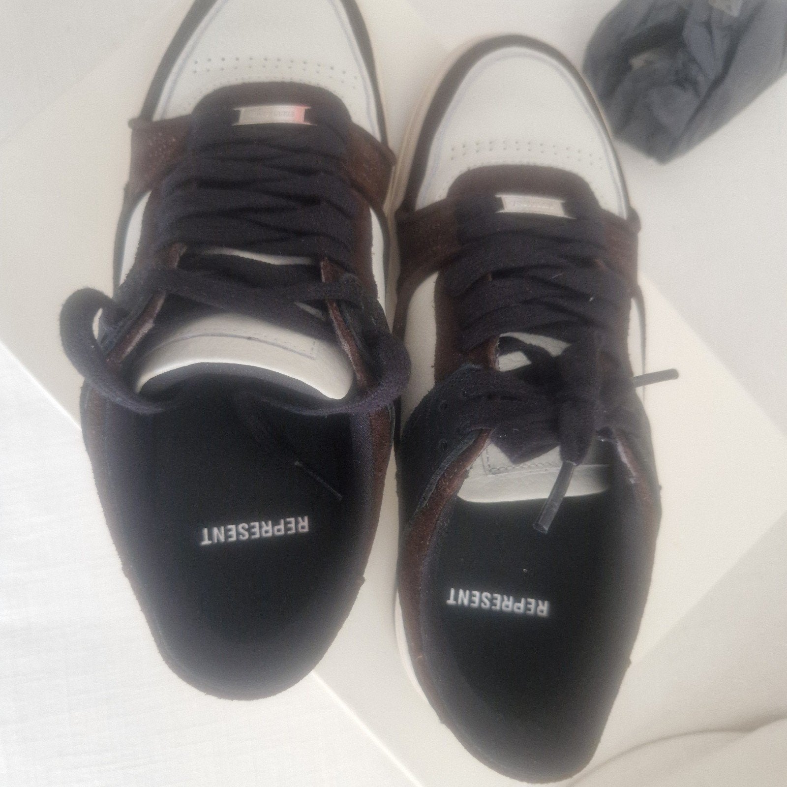 Represent Apex Sneakers Bruin/Wit - Maat 41, Bruin, Ophalen of Verzenden, Represent, Sneakers of Gympen