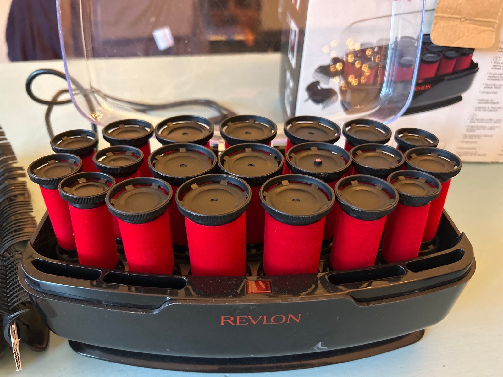 Revlon Elektrische Haarrollers - Model CHV20, Ophalen of Verzenden, Gebruikt, Haarverzorging