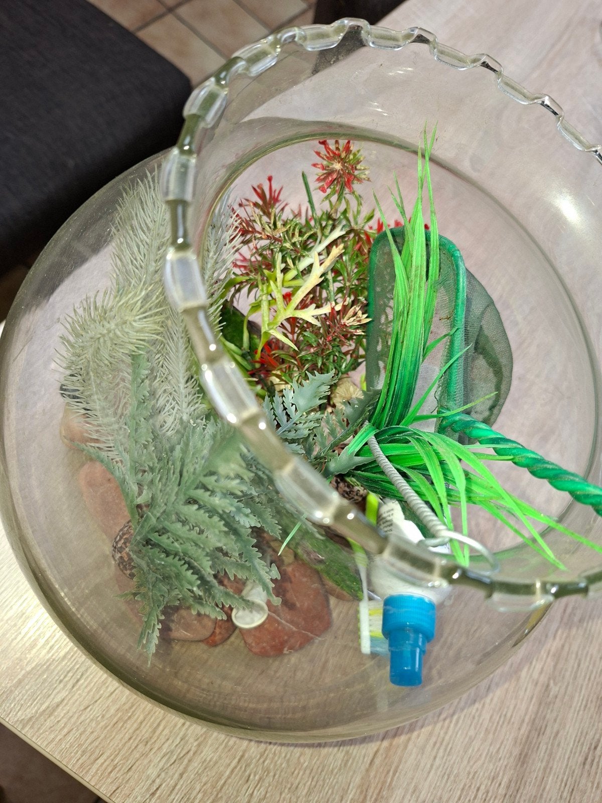 viskom met accessoires, Ophalen, Gebruikt