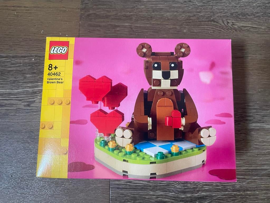 LEGO 40462 Valentine's Brown Bear - Ongeopend, Overige thema's, Lego, Nieuw, Ophalen of Verzenden