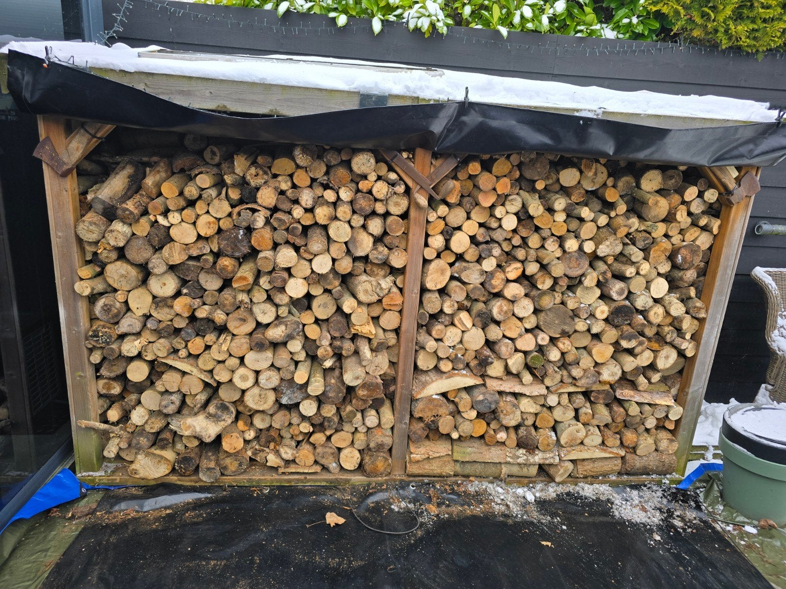 Gezocht gratis schoon brandhout, Tuin en Terras, Haardhout, Minder dan 3 m³, Ophalen of Verzenden