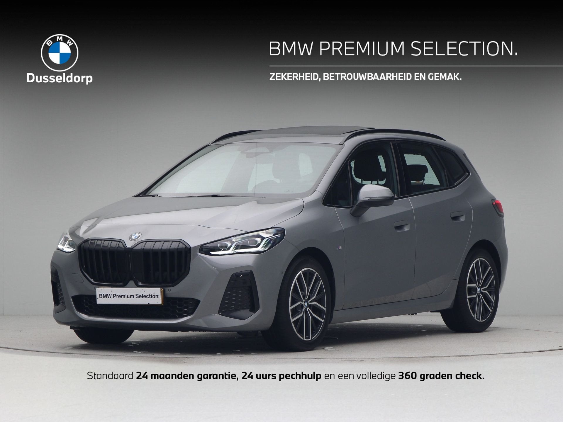 BMW 2 Serie 220i Active Tourer M Sport (bj 2023, automaat), Auto's, Dealer onderhouden, Gebruikt, 156 pk, Met garantie (alle)