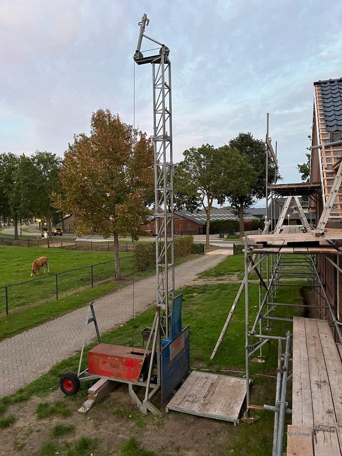Bouwlift te koop., Ophalen of Verzenden, Gebruikt