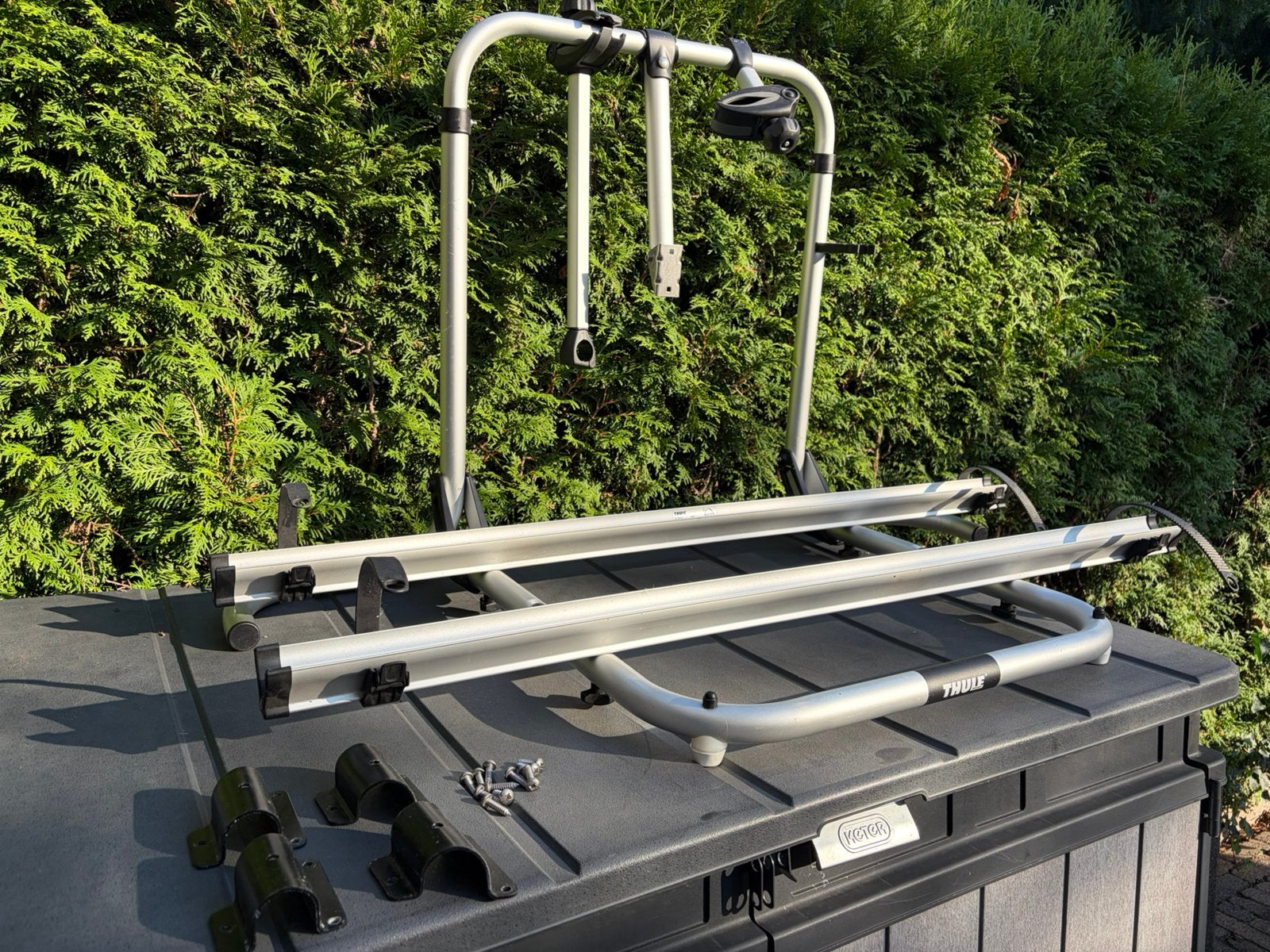 Thule Sport G2 Garage fietsendrager (camper), Ophalen