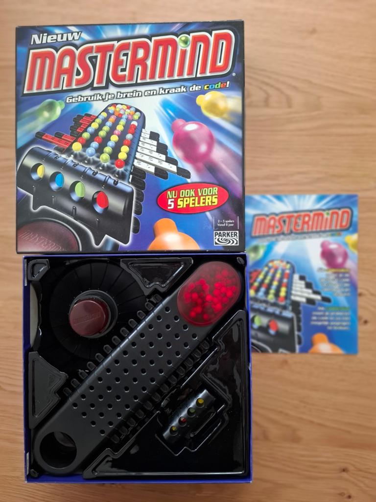 Parker mastermind, Vijf spelers of meer, Ophalen of Verzenden, Gebruikt, Parker