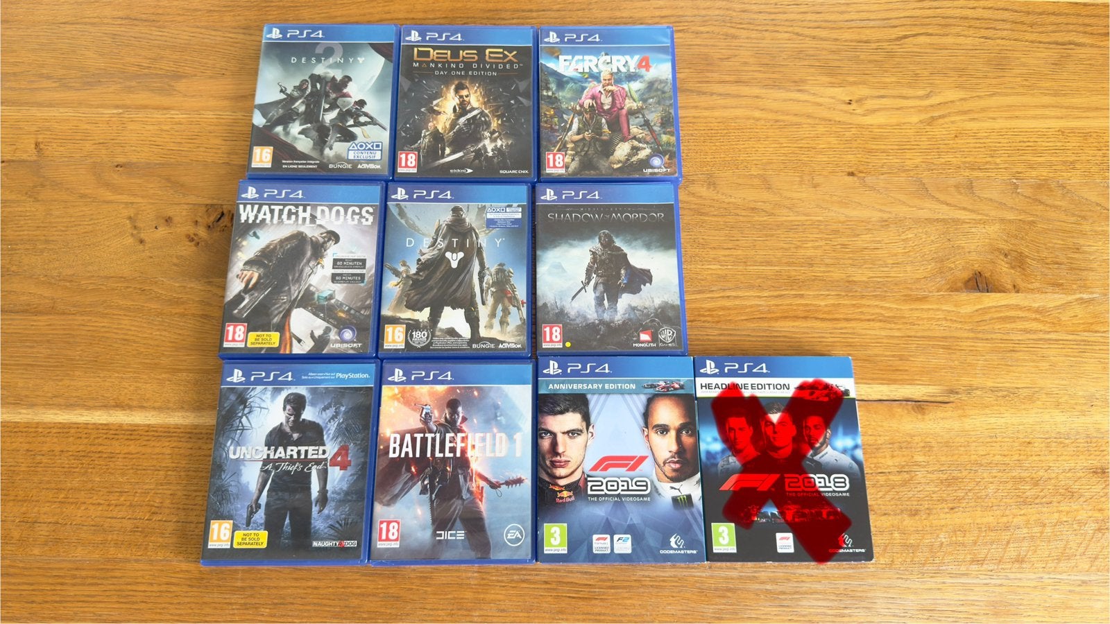 Playstation 4 games, ook speelbaar op Playstation 5, Spelcomputers en Games, 1 speler, Ophalen of Verzenden, Zo goed als nieuw