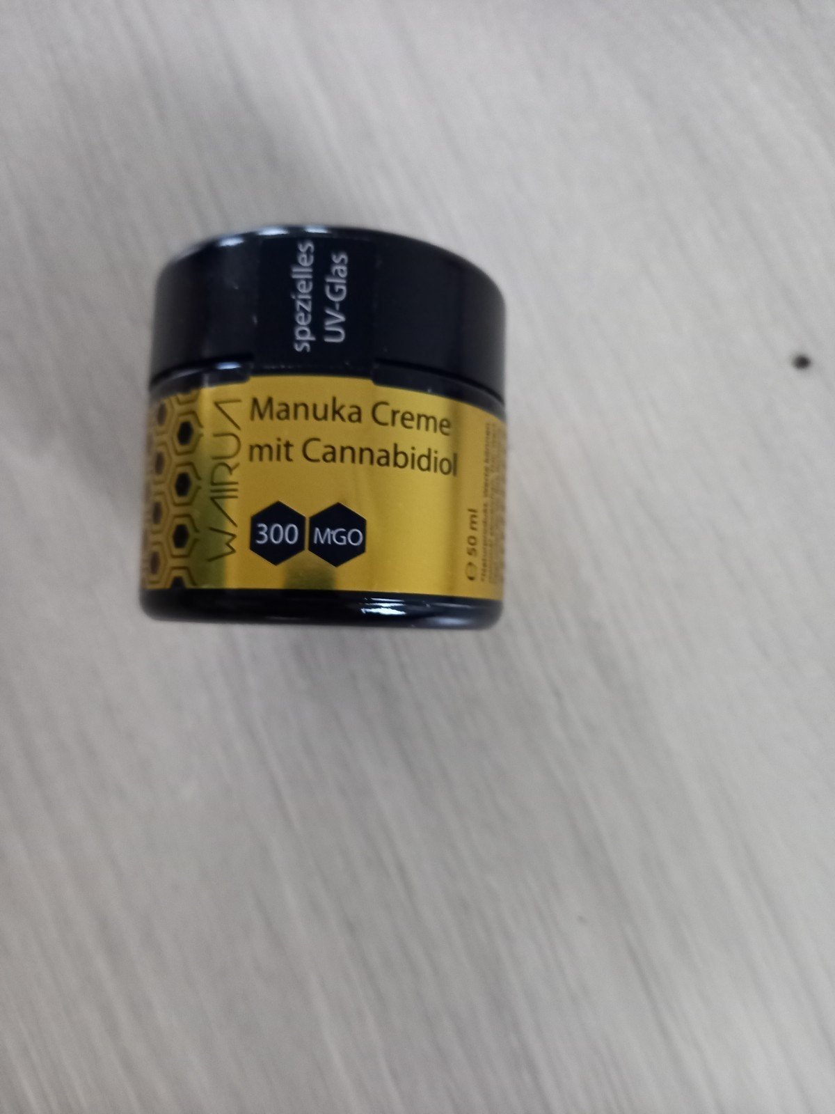 Manuka Crème met Cannabidiol 300 MGO 50ml, Ophalen of Verzenden
