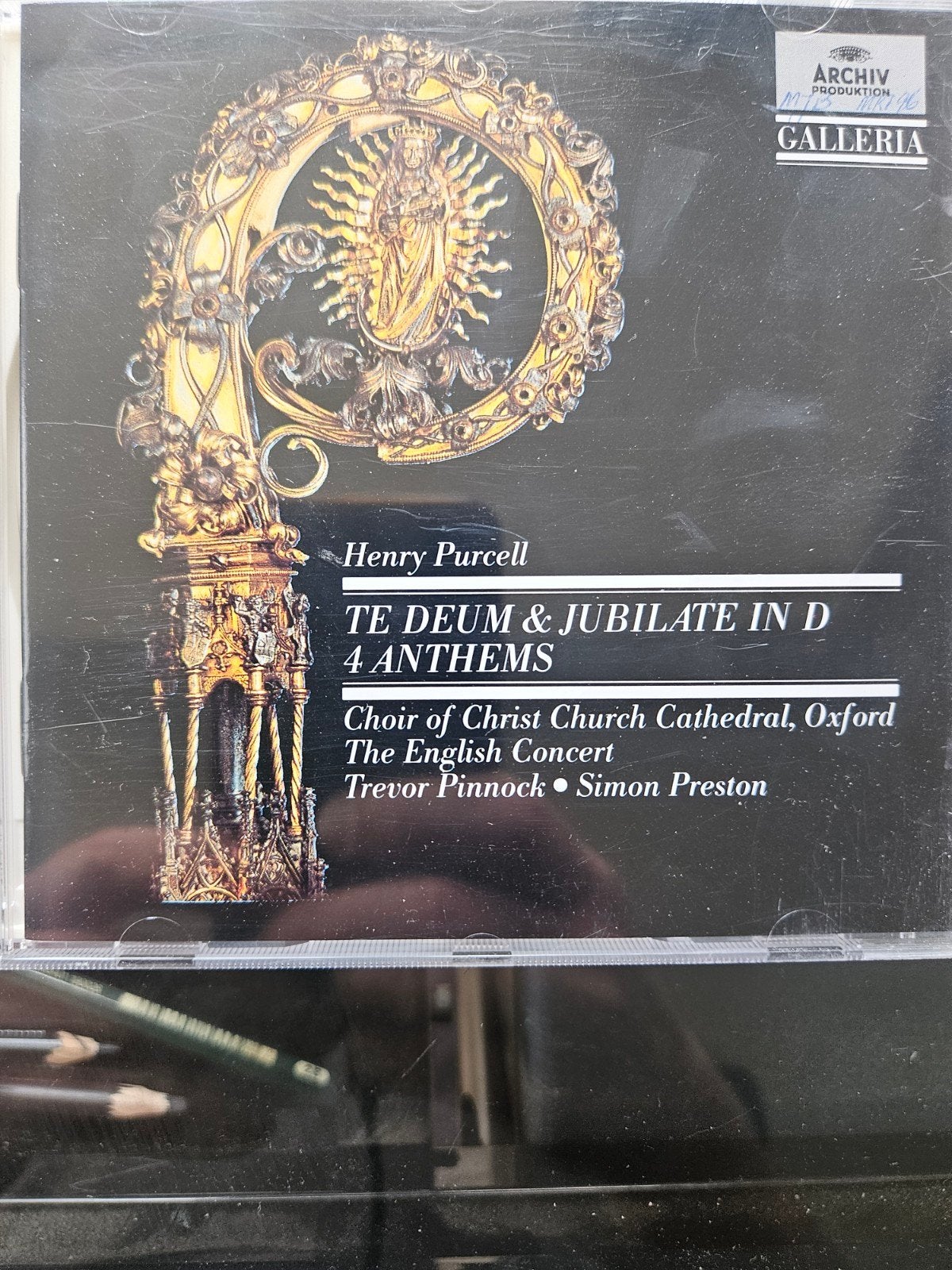 Henry Purcell - Te Deum & Jubilate in D, 4 Anthems CD, Purcell, Ophalen of Verzenden, Zo goed als nieuw, Oratorium