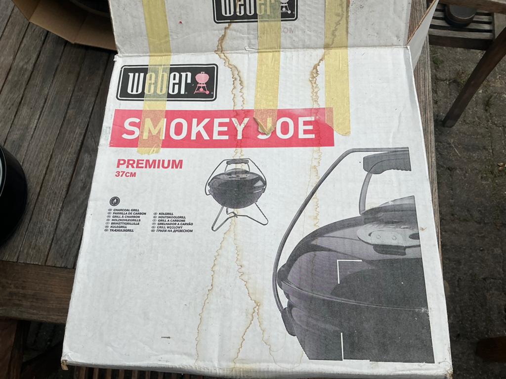 Weber BBQ Smokey Joe 37cm, Ophalen, Zo goed als nieuw