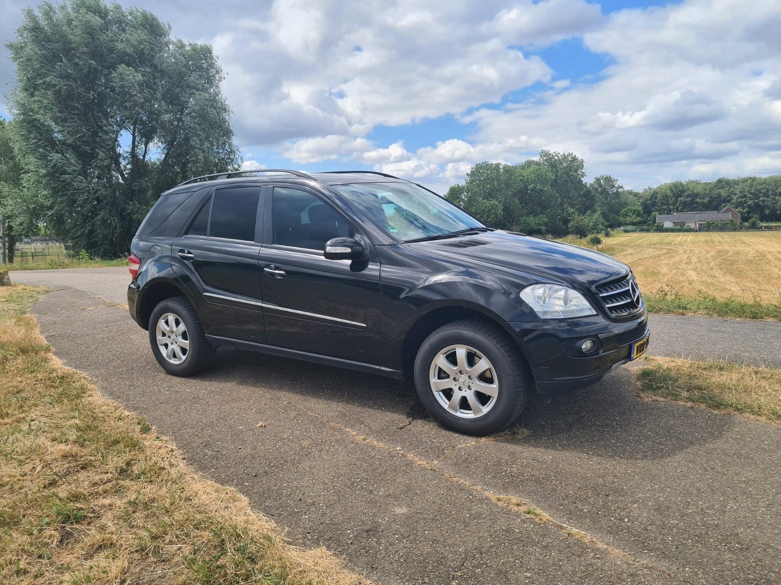 Mercedes Benz / W164 / ML320 CDI / 2006 Excl. BTW, Auto's, Bestelauto's, Automaat, Zwart, Diesel, Vierwielaandrijving