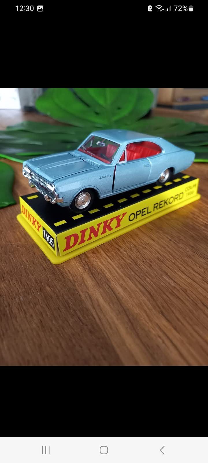 Atlas Dinky Toys Opel Rekord Coupé 1900, Hobby en Vrije tijd, Ophalen of Verzenden, Zo goed als nieuw, Auto, Dinky Toys
