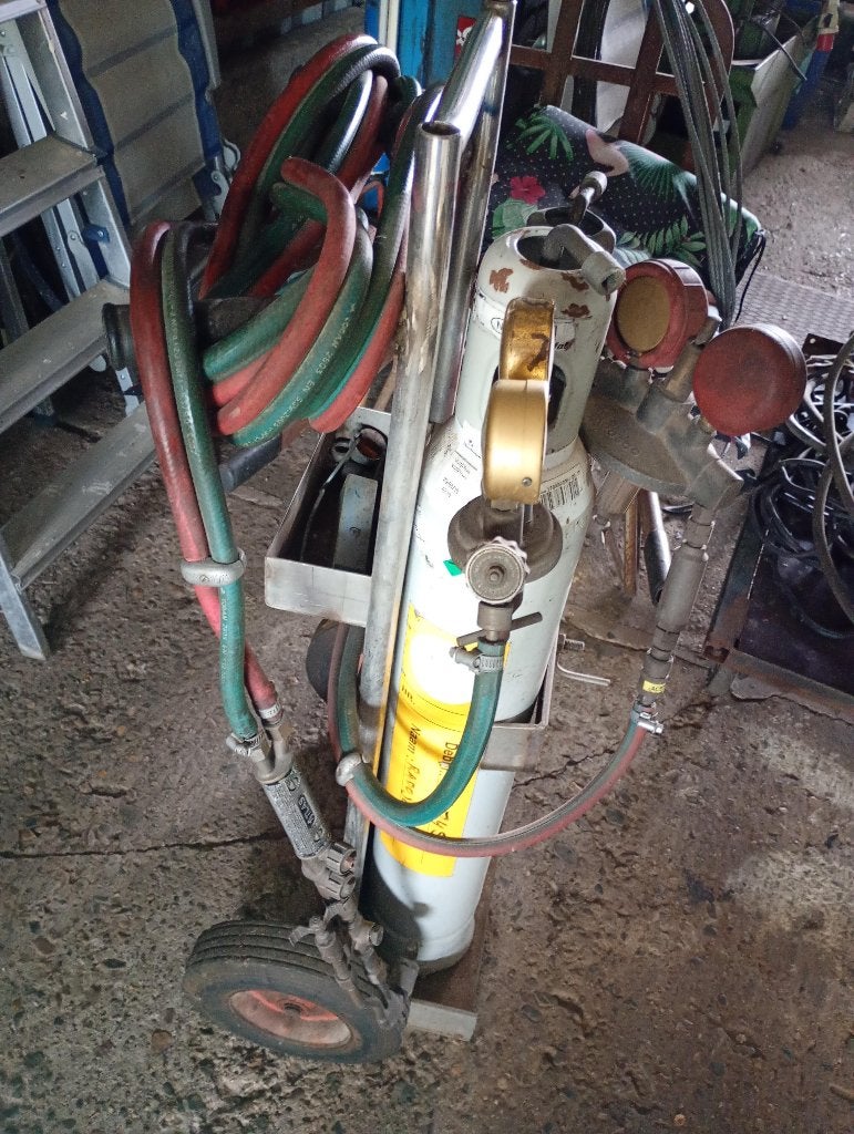 snijbrander .autogeenlasinstallatie, Ophalen, Gebruikt, Minder dan 150 ampère, Overige typen