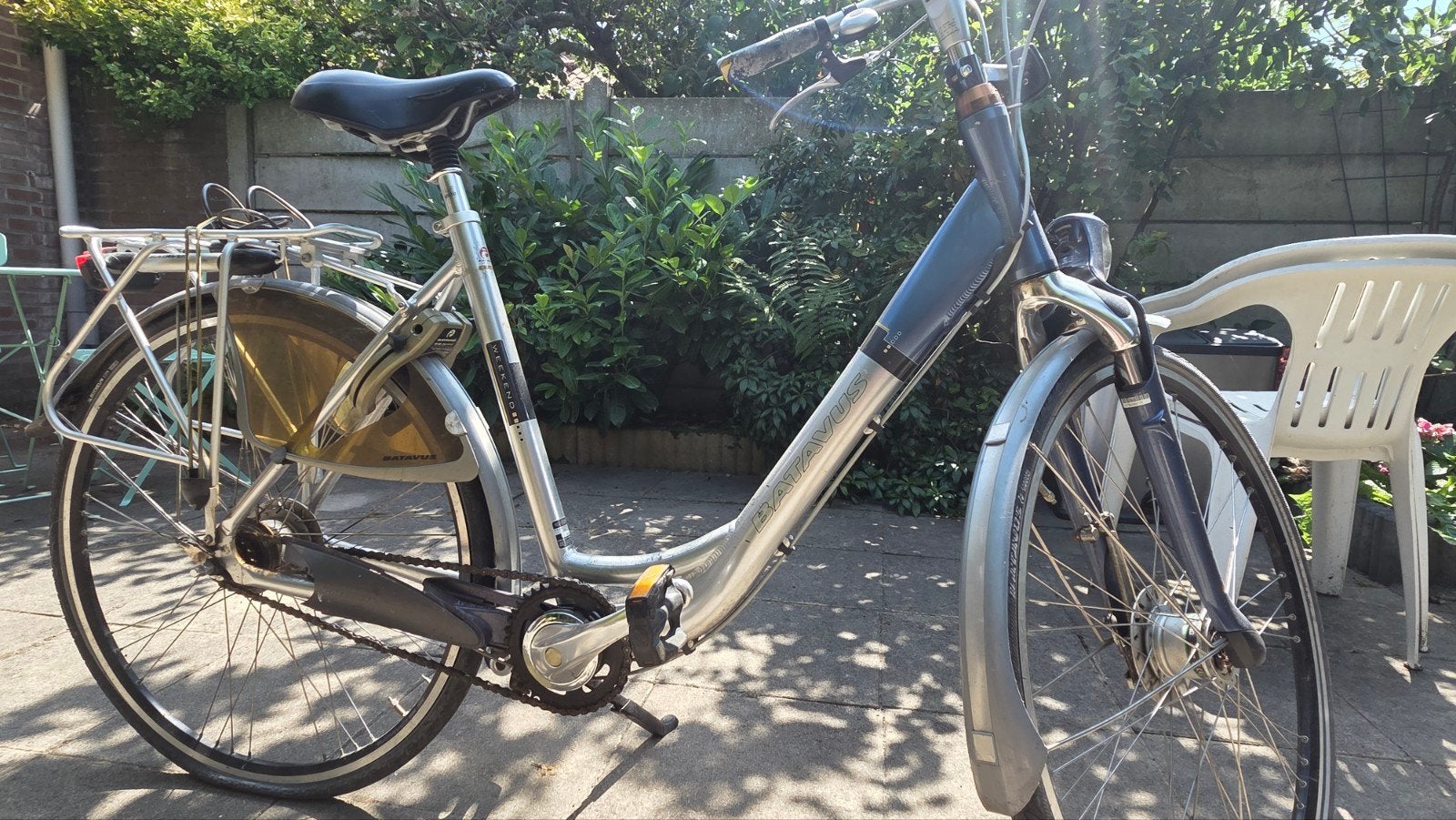 Damesfiets - Batavus - Gebruikt, Ophalen, Versnellingen, Batavus, Trommelrem