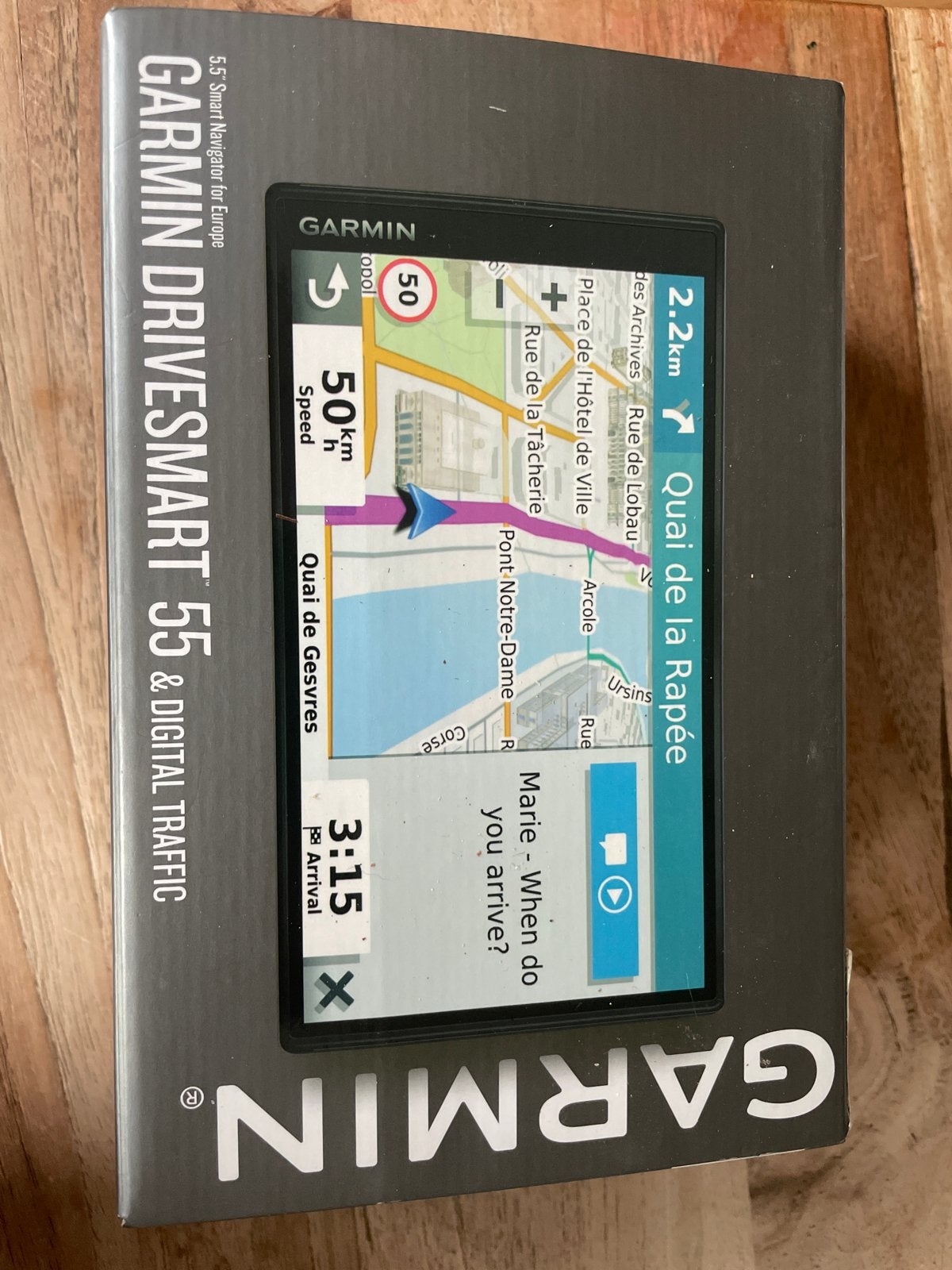 Garmin DriveSmart 55 & Digital Traffic Navigatiesysteem, Auto diversen, Autonavigatie, Ophalen, Zo goed als nieuw