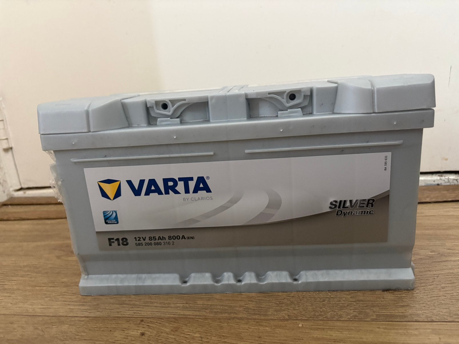 Varta accu 85ah, Nieuw