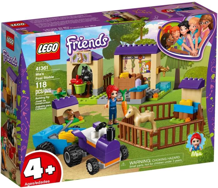 Lego Friends 41361 Mia's veulenstal, Lego, Nieuw, Friends, Ophalen of Verzenden