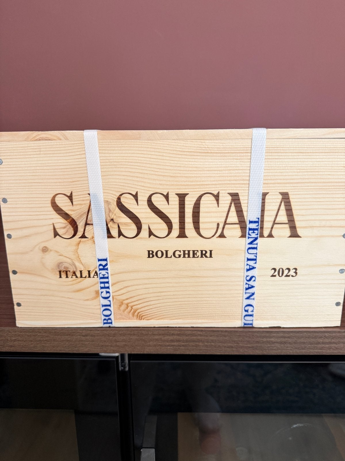 6 flessen Sassicaia 2023 - Exclusieve Italiaanse Rode Wijn, Verzamelen, Wijnen, Ophalen, Nieuw, Italië, Rode wijn