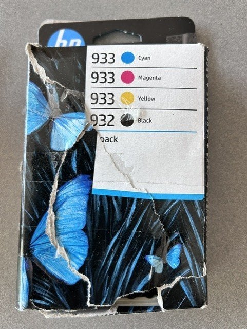 HP Cartridge 933 kleur en 932 zwart, Verzenden, Nieuw, Cartridge, Hp