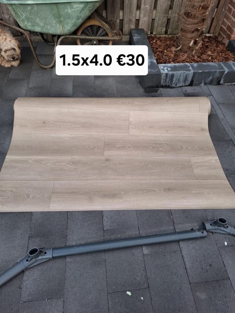 Nieuw vinyl vloer 1.5x4.0 meter, Ophalen