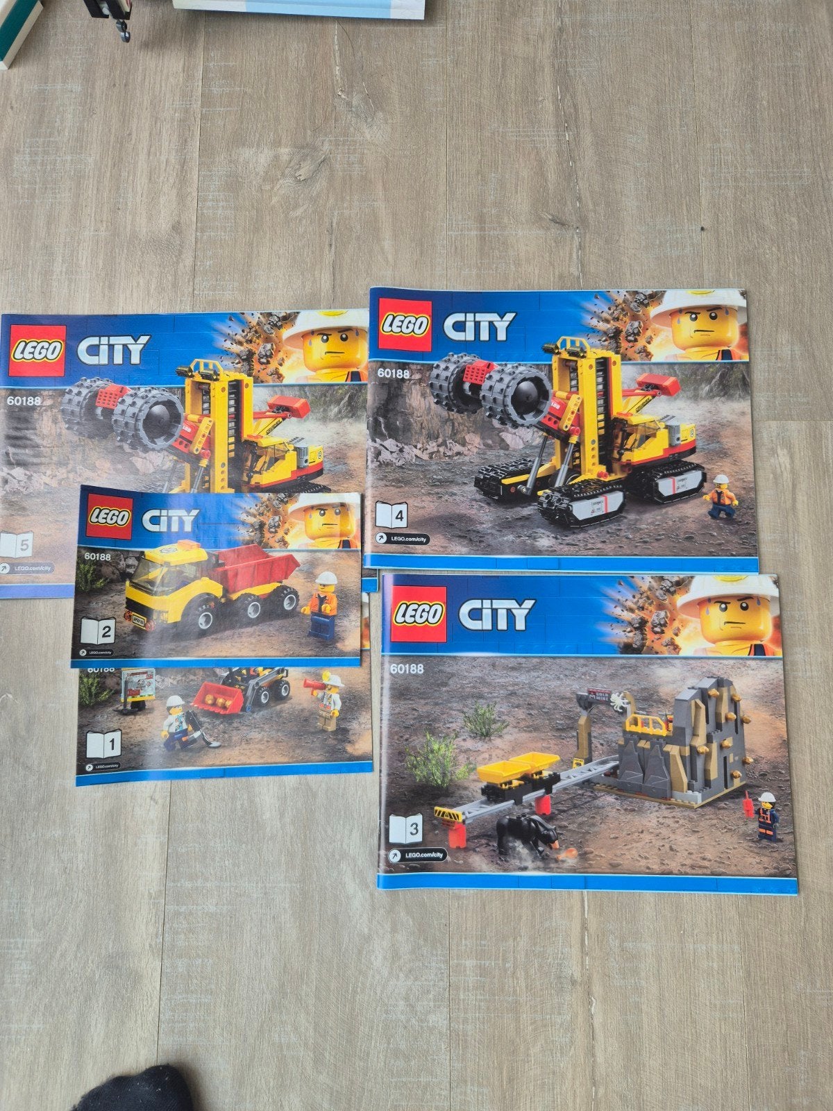 60188 lego city mijnbouw, Ophalen, City, Lego, Zo goed als nieuw