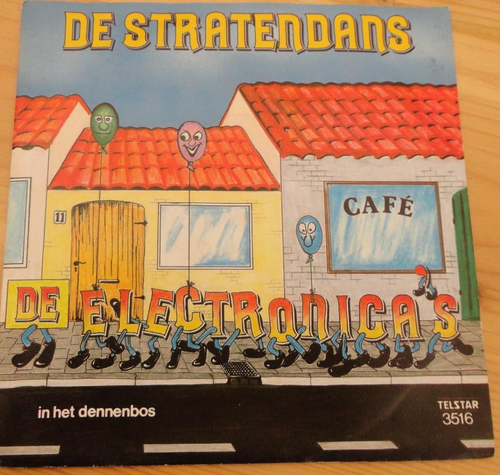 De Electronica's > De stratendans, Cd's en Dvd's, Vinyl Singles, Ophalen of Verzenden, Gebruikt, Nederlandstalig